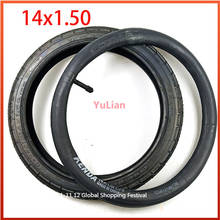 Tire 14 x 1.5 40-254 tyre and inner tube Black 14" x 1.5 " for Bike tire, Kids Bike wheel tire14 inches Folding Bead Bicycle 2024 - buy cheap