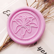 WHITE LILY FLOWER Fleur De Lis Wax Seal Stamp / Wedding Invitation / Birthday Party / Envelope Letter Sealing Stamp / Big Bargai 2024 - buy cheap