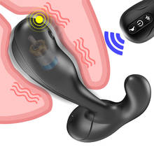 Wireless Remote Anal Vibrator 7 Speeds Prostate Massage Anal Plug Anal Sex Toys for Men Butte Plug Vibrating Male Masturbator 2024 - buy cheap