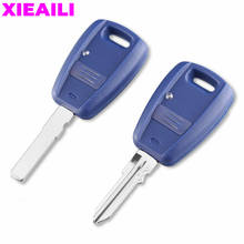Xieaili impermeável com 1 botão, carcaça de chave remota para fiat doblo/albea/palio/punto s655, 10 peças 2024 - compre barato