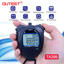 Sports stopwatch 3 rows of 99 channels TA299 seconds counter multifunction Athletics Fitness Running timer Countdown timer 2024 - buy cheap