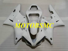 Custom Injection Mold Fairing Kit for YZFR1 00 01 YZF R1 2000 2001 YZF1000 ABS All White Bodywork+Gifts YH46 2024 - buy cheap