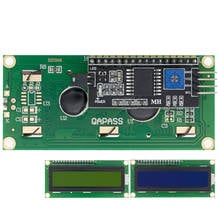 LCD1602+I2C LCD 1602 module Blue /yellow green screen IIC/I2C LCD1602 IIC LCD1602 Adapter plate Soldered For Arduino 2024 - buy cheap