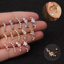 1Pc Helix Cartilage Earring Piercing Star Earring Helix Ear Cartilage Tragus Stud Jewellery 2024 - buy cheap