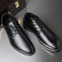 Fashion Slip On Men Dress Shoes Men Oxfords Fashion Business Dress Men Shoes 2020 New Classic Leather Men'S Suits Shoes 2024 - buy cheap
