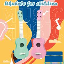 Ukelele de juguete para niños, instrumento Musical adecuado para niños, juguetes para la primera infancia, regalo de cumpleaños 2024 - compra barato