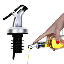 Olive Oil Sprayer Liquor Dispenser Wine Pourers Flip Top Stopper Kitchen Tools Eco-friendly Silicone Plastic Tools Kit 2024 - buy cheap