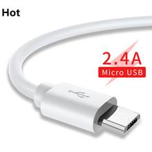 1 м Micro USB зарядный кабель Micro-USB длинный кабель Kabel зарядное устройство для Android провод для Samsung J3 J5 J7 2017 lenovo zte 2024 - купить недорого