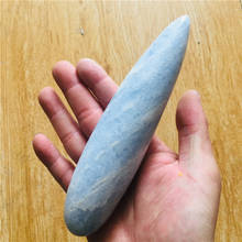 Natural quartz kyanite crystal massage stick massage stone  point massager 2024 - buy cheap