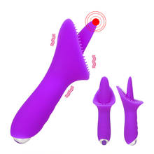 Vibrador de lengua de 10 velocidades de VATINE, estimulador de clítoris de Vagina, juguete sexual para masturbación femenina 2024 - compra barato
