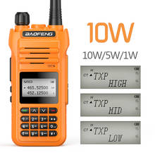 Baofeng-walkie-talkie Pofung, Radio bidireccional de 10W, alta potencia, 10km, VHF/UHF, tri-power, para caza, UV-88, UV-5R Plus 2024 - compra barato