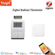 Smart Zigbee Radiator Thermostat Smart Heater Thermostatic Radiator Wireless Control Electric Floor Heating Alexa Voice Control 2024 - buy cheap