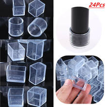 24 Table Chair Leg  End Caps Covers Rubber Tips Caps Floor Protectors Cover Mat Anti-Slip Non-Scratch Lower Noise Chair Leg Pads 2024 - buy cheap