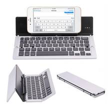 Mini folding keyboard Bluetooth Foldable Wireless Keypad with Touchpad for Windows,Android,ios Tablet ipad Phone 2024 - buy cheap