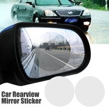 2PCS/Set Car Sticker Anti Fog Car Rearview Mirror Protective Film Car Mirror Window Clear Film Membrane Anti-glare Waterproof 2024 - buy cheap