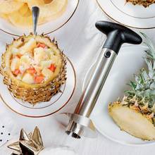Easy Kitchen Tool Stainless Steel Pineapple Fruit Corer Slicer Cutter Peeler New M2EE 2024 - buy cheap