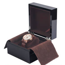 Single Slot Watch Box for Men Father - Luxury Wooden Watch Display Case, Jewelry Storage and Watch Storage 2024 - buy cheap