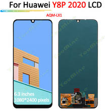Original 6.3" For Huawei Y8p AQM-LX1 LCD Touch Screen Digitizer Assembly For Huawei y8p 2020 LCD P Smart S 2024 - buy cheap