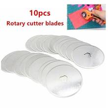 45MM/28MM 10Pcs Steel Circular Rotary Cutter Refill Blades Round Knife Patchwork Fabric Leather Sewing Fits Cutter 2024 - buy cheap