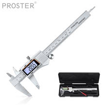 PROSTER-calibrador Digital electrónico Vernier, herramienta de medida métrica para longitud, ancho, profundidad, diámetro exterior interior, 150mm 2024 - compra barato