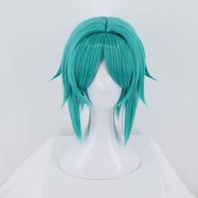 Houseki No Kuni Land of The Lustrous Phosphophyllite Cosplay Heat Resistant Synthetic Hair Halloween Party Carnival + Wig Cap 2024 - buy cheap