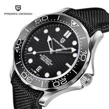 Pagani design-relógio de pulso masculino de luxo, relógio mecânico, cristal safira, para mergulho 2024 - compre barato