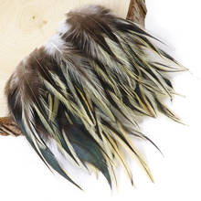 Craft Feather Natural Pheasant chicken Feather 10-15cm Wedding Costume Clothing Accessory 50pcs Wholesale 2024 - buy cheap
