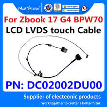 Новый оригинальный LCD LVDS экран гибкий кабель LCD EDP в сборе кабель для HP Zbook 17 G4 G3 BPW70 кабель для сенсорного экрана DC02002DU00 2024 - купить недорого