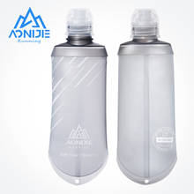 Aonijie sd23 tpu dobrável 170ml, garrafa de água em gel macio para nutrição esportiva, pacote de hidratação para maratona 2024 - compre barato