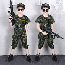 2020 Summer Boys Clothes Set Fashion Kids Sets For Boys Short Sleeve Camouflage Print Clothes + Shorts Boys Outfits Ropa Nina 2024 - buy cheap