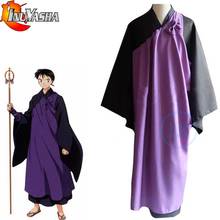 Anime InuYasha Cosplay Costume Miroku Cosplay Outfit Kimono Uniform Cosplay Costume Halloween Suit For Women Men 2024 - buy cheap