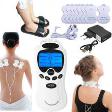 Забота о здоровье, корпус иглоукалывания, массажер для мышц шеи, спины, электронный импульсный цифровой терапевтический аппарат, подушечки для спины, шеи, ног 2024 - купить недорого
