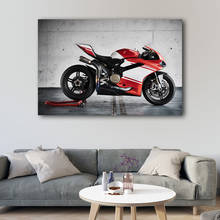 Canvas Painting Motorcycle Ducati 1299 superleggera Superbike Vehicles Silk Wall Art Posters and Prints For Living Home Decor 2024 - buy cheap