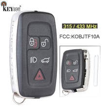 KEYECU 315/ 433MHz FCC: KOBJTF10A Replacement 4+1 5 Button Smart Remote Key Fob key for Land Rover LR4 Range Rover Evoque Sport 2024 - buy cheap