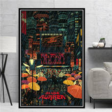 Póster impreso personalizado Blade Runner 2049 película regalo moderno Comic pintura al óleo lienzo arte pared imágenes sala de estar decoración del hogar 2024 - compra barato