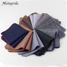 High Quality Wool Pocket Towel Pocket Squared Handkerchief Tuxedos Suit Accessory Pure Color Pocket Scarf Man Hanky Holiday Gift 2024 - buy cheap