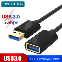 Cable extensor USB 3,0 para teclado, TV, PS4, Xbo, One, SSD, 2,0, extensor de datos, Mini Cable de extensión USB 2024 - compra barato