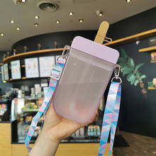 Water Bottle Creative Ice Cream Cup bing bang bei Women's Adult Children Portable Straw Plastic Cup Cool Online Celebrity Pitche 2024 - buy cheap