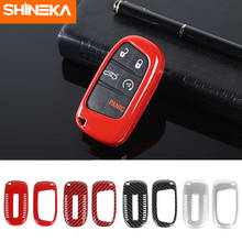 SHINEKA-llaveros para Jeep Renegade, funda protectora para llave de coche, cubierta para Jeep Renegade 2015 +, estilo de coche 2024 - compra barato