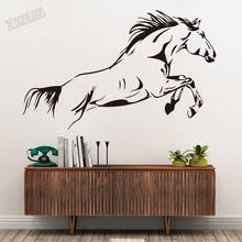 Horse Wall Sticker For Living Room Home Decoration Vinyl Self-adhesive Wall Decals Decor Company Office Art Window Murals Y269 2024 - buy cheap