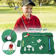 Golf Professional Set Children's Toy Golf Club Practice Ball Sports Indoor Games Golf Portable Parent-child Interactive Games 2024 - buy cheap