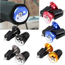 1Pair Bike Handlebar Cap Bicycle Grips Aluminum Alloy Bike Handlebar End Lock-On Plugs Bar Grips Caps Covers Bicycle Parts 2024 - buy cheap