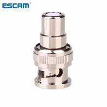 ESCAM JR B9 BNC Male Plug To RCA Female Jack Adapter Connector Coaxial CCTV Durable 2024 - buy cheap