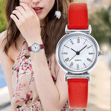 Reloj Mujer Fashion Women Leather Casual Watch Luxury Analog Quartz Crystal Wristwatch Fashion Casual Female Wrist watch For Wom 2024 - buy cheap