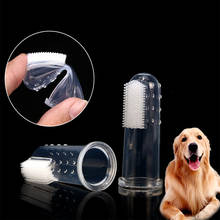 5PCS Hot Selling Super Soft Pet Finger Toothbrush Teddy Dog Brush Bad Breath Tartar Teeth Tool Dog Cat Cleaning Supplies 2020 2024 - buy cheap