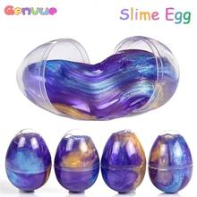 Slimes Egg Anti-stress Ball Crystal Fluffy Slimes Cloud Glue Soft Polymer Clay For Slimes Kids Light Plasticine Antistress Toys 2024 - buy cheap