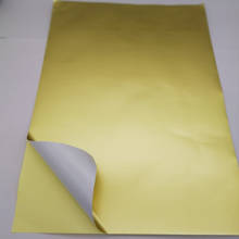 A4 Blank Matte Gold Label Paper 210x297mm Self Adhesive Sticker for Laser Printer 2024 - buy cheap