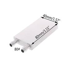 40*80mm Primary Aluminum Water Cooling Block Heat Sink System For PC Laptop CPU K92F 2024 - buy cheap