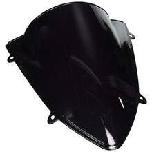 Deflector de parabrisas para motocicleta, accesorio negro para Kawasaki Ninja 250r 250R EX250 2008-2012 2024 - compra barato
