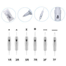 10pcs/lot Tattoos Cartridge Needle Disposable 8mm Screw Gray For Premium Charmant Permanent Tattoo Machine Pen 1R 3R 5R 7R 5F 7F 2024 - buy cheap